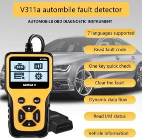 img 3 attached to 🔧 Enhanced OBD2 Scanner: Universal Automotive Fault Diagnostic Code Reader with Battery Test Tool for OBDII Protocol Cars Since 1996