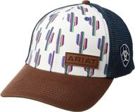 ariat womens serape cactus white logo