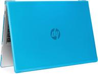 📦 mcover hard shell case for 2019 15.6" hp probook 450/455 g6 series (excludes older hp probook 450/455 g1/g2/g3/g4/g5) notebook pc (pb450-g6 aqua) logo