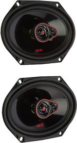 img 2 attached to 🔊 Cerwin-Vega Mobile H7683 HED Series 3-Way Coaxial Speakers (6x8, 360W Max) - Improved SEO