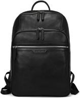 🎒 bostanten leather backpack laptop college: a classy carry-all for professionals and students logo