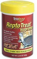 🐢 tetrafauna reptotreat suprema 2.18 oz - aquatic turtle, newt, and frog food supplement - 1-pack logo