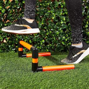 img 3 attached to High-performance Speed Training Hurdles for Athletics, Fitness, and Sports (6 Pack, Height: 5.9 Inches)