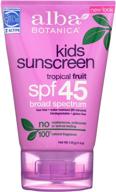 🌞 alba botanica natural protection very emollient spf 45 sunscreen - 4oz logo