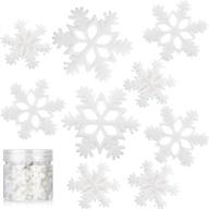 snowflakes christmas decorations embellishment storage logo