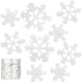 img 4 attached to Snowflakes Christmas Decorations Embellishment Storage