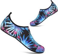 anluke water shoes - barefoot aqua yoga socks | quick-dry beach swim surf shoes for women & men logo