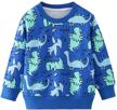 dinosaur sweatshirts toddler t shirt pullover boys' clothing logo