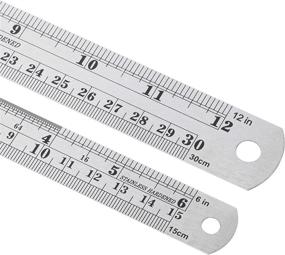 img 2 attached to Stainless Centimeters Drawing Measuring Test: Enhanced Precision in Measurement and Inspection