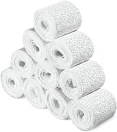 🏥 navaris plaster cloth rolls - pack of 10 - versatile gauze bandages for body casts, crafting and belly molds - easy-to-use wrap strips - 2" w x 118" l логотип