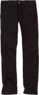 👖 improved seo: dickies boys' skinny straight pant - enhancing comfort and style logo