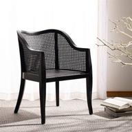 safavieh maika black dining chair logo