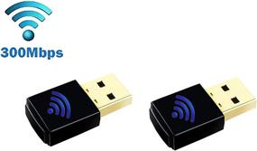 img 2 attached to 🔌 2 Pack - Y/L WF40 Wi-Fi USB Dongle and IP Phones T27G,T29G,T46G,T48G,T46S,T48S,T52S,T54S - High-Speed 150 MBS