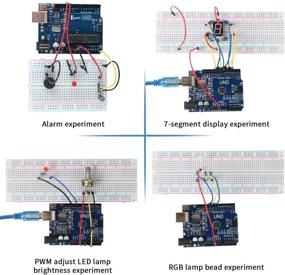 img 2 attached to 🔑 Enhance Arduino UNO Programming with Keywish Scratch Starter Kit: Learn Arduino IDE, Mixly, Scratch Mblock Graphical Programming with 15 Guided Lessons