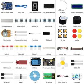 img 3 attached to 🔑 Enhance Arduino UNO Programming with Keywish Scratch Starter Kit: Learn Arduino IDE, Mixly, Scratch Mblock Graphical Programming with 15 Guided Lessons