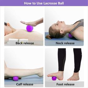 img 2 attached to 🏋️ Набор для растяжки и массажа спины "Ultimate Back Stretcher and Massage Ball" для облегчения боли в нижней части спины - устройство для массажа спины SUNANTH, растяжка поясницы, облегчение боли в позвоночнике, поддержка при грыжах диска.