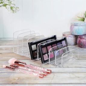 img 3 attached to Eyeshadow Pallete Organizer Cosmetic Storage