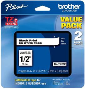 img 4 attached to Brother TZE2312PK Standard Laminated Resistant