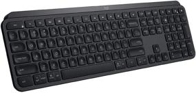 img 4 attached to Logitech Продвинутая Беспроводная Подсвечиваемая Клавиатура Компьютерные аксессуары и периферийные устройства, клавиатуры, мыши и аксессуары.