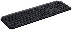 img 2 attached to Logitech Продвинутая Беспроводная Подсвечиваемая Клавиатура Компьютерные аксессуары и периферийные устройства, клавиатуры, мыши и аксессуары.