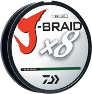 🎣 daiwa j-braid 300m 8-strand braided fishing line logo