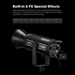 img 1 attached to 🌞 Godox SL150WII: Daylight Balanced LED Video Light with Bowens Mount and FX Effects