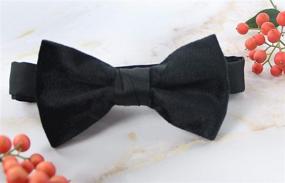 img 3 attached to 🎩 Add a touch of elegance with Spring Notions Velvet Medium Emerald Boys' Accessories and Bow Ties