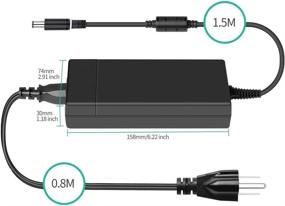 img 1 attached to ⚡️ 180W AC Charger for Alienware 15 R1 R2 Dell Precision 7510 7530 3530 7730 5530 M4600 M4700 M4800 Laptop Adapter Power Supply Cord