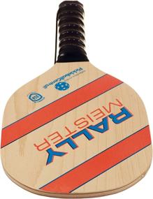img 2 attached to 🏓 Rally Meister Deluxe Pickleball Paddle Bundle - 4 Wooden Paddles & Balls Set