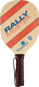 img 3 attached to 🏓 Rally Meister Deluxe Pickleball Paddle Bundle - 4 Wooden Paddles & Balls Set