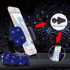 img 3 attached to Bling Car Phone Holder