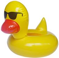 🦆 aduro aquasound: the ultimate inflatable waterproof bluetooth floating speaker – fun pool accessory for kids featuring a duck design logo