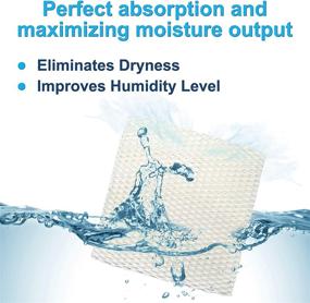 img 2 attached to 🌬️ HQRP 2-Pack Humidifier Wick Filter for Sears Kenmore 14803, 14804, 14103, 14104, 14113, 14114, 14121, 14122 Models