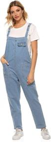 img 2 attached to 👩 Soojun Women's Casual Overalls: Stylish Jumpsuits, Rompers & Overalls for Fashion-Forward Medium Women