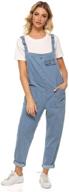 👩 soojun women's casual overalls: stylish jumpsuits, rompers & overalls for fashion-forward medium women logo