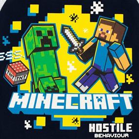 img 1 attached to 👕 Minecraft Boys Long Sleeve Shirt Size