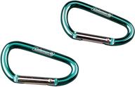 🔗 coleman deluxe links (2-pack), 2.8 x 1.5 x 0.3 inches логотип