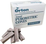 🔥 cone 06 pyrometric cones for ceramic kiln firing monitoring - pack of 50 logo