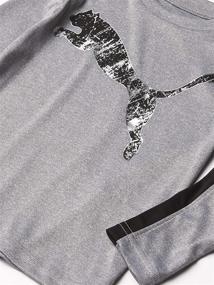 img 1 attached to PUMA Performance Longsleeve T Shirt Grey9