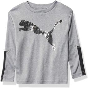 img 2 attached to PUMA Performance Longsleeve T Shirt Grey9