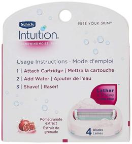 img 2 attached to Schick Intuition Renewing Moisture Pomegranate Shave & Hair Removal