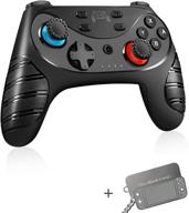 🎮 enhanced gaming experience with wireless switch pro controller for nintendo switch/switch lite – turbo, gyro axis, motion & vibration shock logo