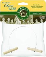 fantes cheese wire cheese slicer 12-inches stainless steel – the original italian market 1906 logo