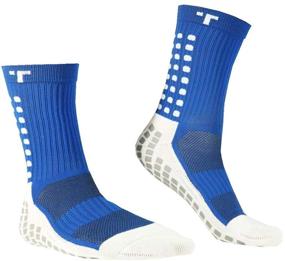 img 3 attached to Trusox Mid Calf Cushioned Black Large Men's Clothing and Active