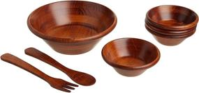 img 4 attached to 🍴 Lipper International 290 7-Piece Polished Utensil Set