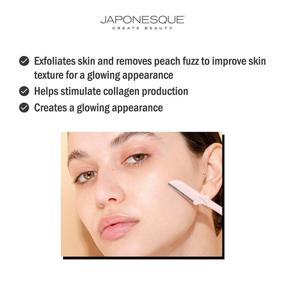 img 3 attached to 💆 Enhance Your Facial Beauty with JAPONESQUE Dermaplaner Facial Razors