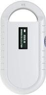 portable handheld rfid pet id 📷 microchip scanner - universal animal chip reader logo