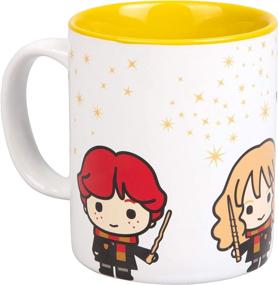 img 1 attached to Harry Potter Coffee Mug - Chibi Harry, Hermione, and Ron ☕️ Design - Perfect Gift for any Potterhead - 11 oz Ceramic Cup