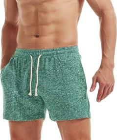 img 3 attached to AIMPACT Men's 5-Inch Athletic Workout Shorts: Casual Jogger Short Pants for Men