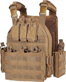 img 2 attached to 🎒 CAMO Tactical Outdoor Carrier Vest: Ultimate Gear for Outdoor Enthusiasts